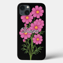 Pink Cosmo Flowers 