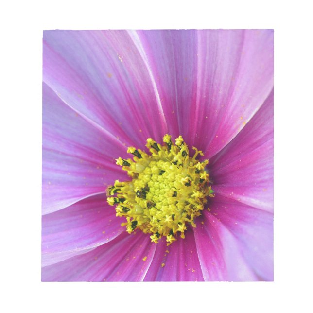 Pink Cosmos Notepad (Front)