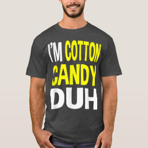 Pink Cotton Candy Costume For Girls Boys Men Women T-Shirt