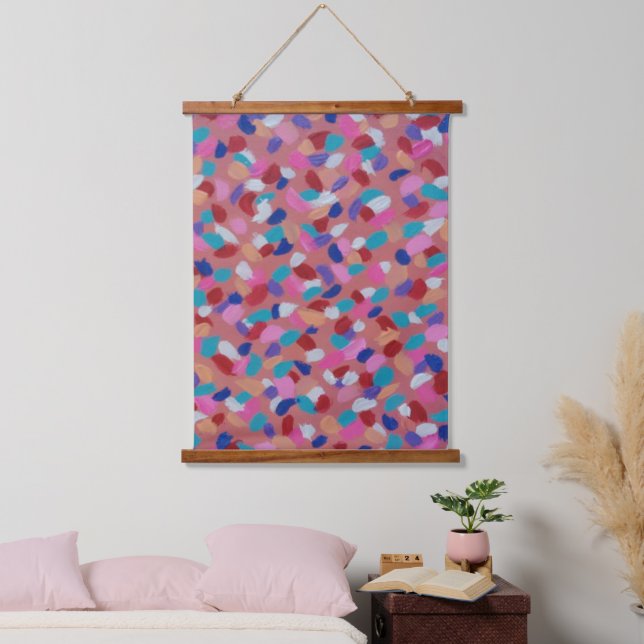Pink Cotton Candy  Hanging Tapestry (Bedroom)