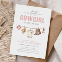 Pink Cowgirl Baby Shower