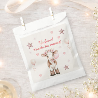 Pink Cowgirl Birthday | Farm Theme 1st Favour Bag