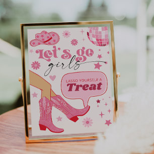 Pink Cowgirl Birthday Party Let's Go Girls Treat