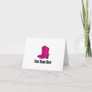 Pink Cowgirl Boots Notes