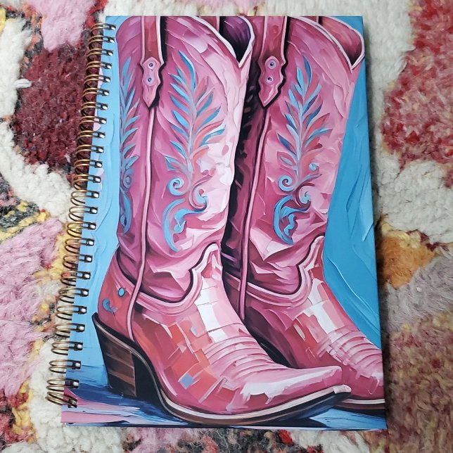 Pink Cowgirl Boots Planner (Pink Cowgirl Boots Planner)