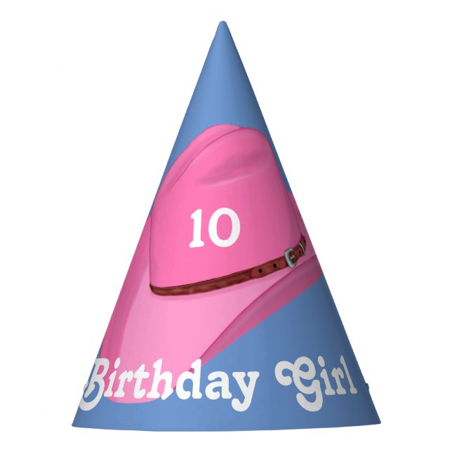 Pink cowgirl hat (Front)