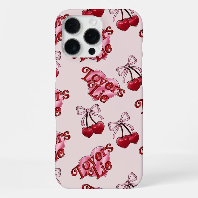 Pink Cowgirl Pattern  iPhone Case (Back)