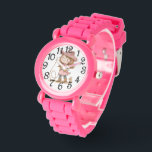 Pink Cowgirl  Watch<br><div class="desc">A Cute Pink Cowgirl e watch for a Little Girl to Wear</div>