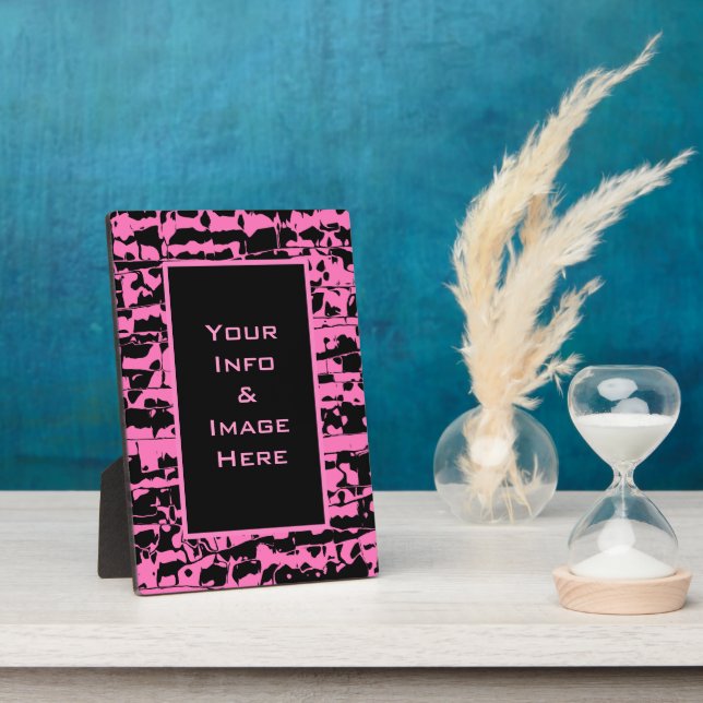 Pink Crackle Frame (Side)