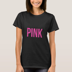 Pink Crayon Halloween Costume Tee Couple Friend Gr