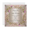 Pink Cream Damask Gold Flowers Birthday Party