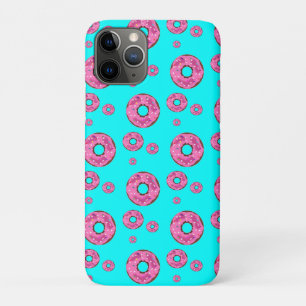 Pink cream doughnuts iPhone 11 pro case