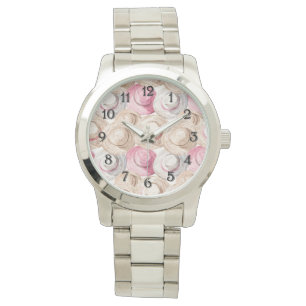 Pink Cream White Straw Hats  Watch