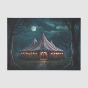 Pink Creepy Carnival Decoupage Paper 