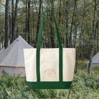 Pink Crest Camp Theme Bachelorette Forest Green