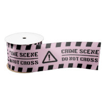 Pink Crime Scene Do not Cross Police Party
