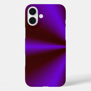 Pink Crimson Purple Rainbow iPhone 16 Plus Case