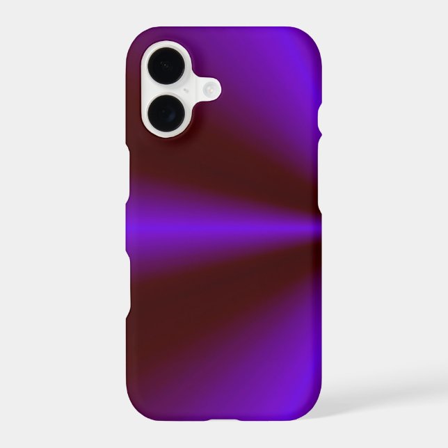 Pink Crimson Purple Rainbow iPhone Case (Back)