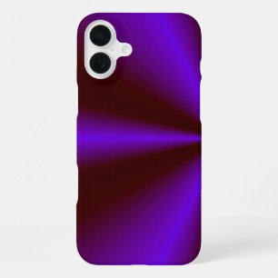 Pink Crimson Purple Rainbow iPhone 16 Plus Case