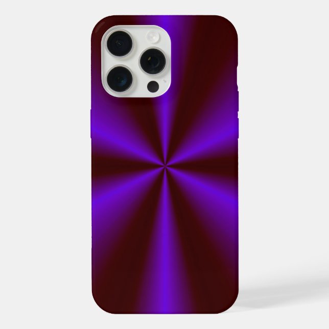 Pink Crimson Purple Rainbow iPhone Case (Back)