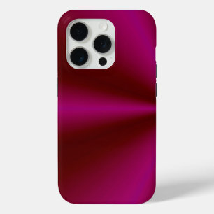 Pink Crimson Red Rainbow iPhone 15 Pro Case