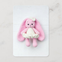 Pink Crochet Bunny – Soft Handmade Aesthetic