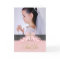 Pink Cross Photo First Communion Thank You Cards