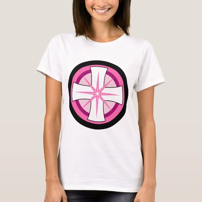 Pink Cross T-Shirt (Front)