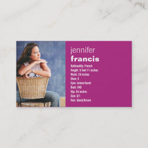 Pink Crossing Mini Comp Card