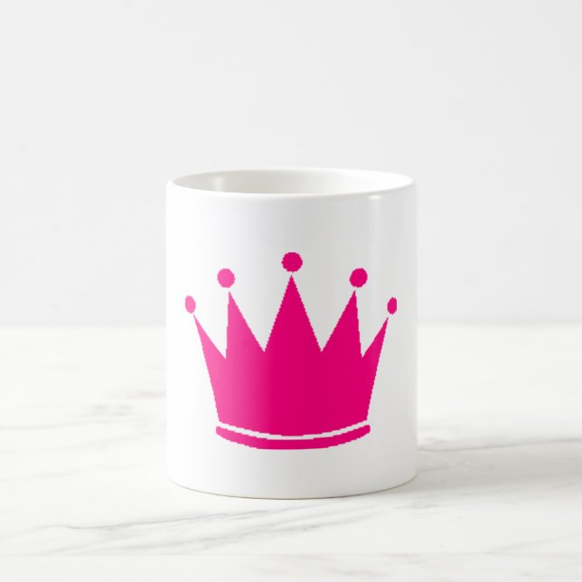 Pink Crown Mug (Center)