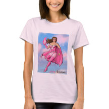 Pink Crusader T shirt Design 6