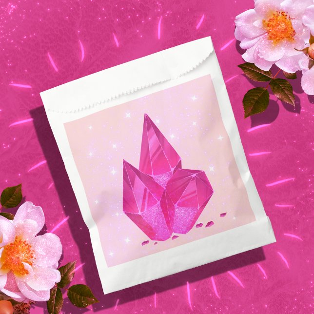 Pink Crystals Favour Bags for Princess Birthday  (Creator Uploaded)