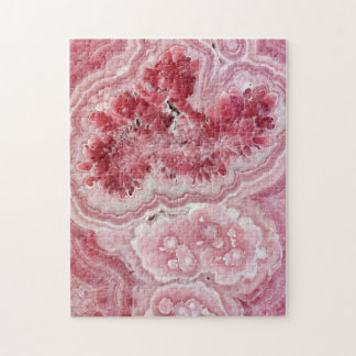 Pink Crystals Geode Jigsaw Puzzle