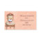 Pink Cupcake and Roses Business Profile Cards