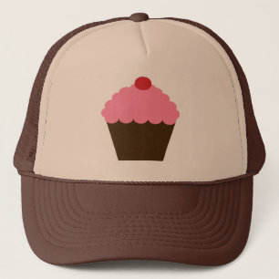 Pink Cupcake Love Trucker Hat