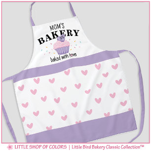 Pink Cupcake Mum’s Bakery Apron