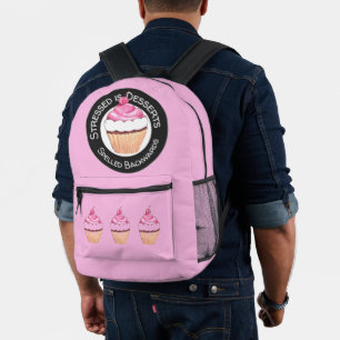 Pink Cupcakes Backpack