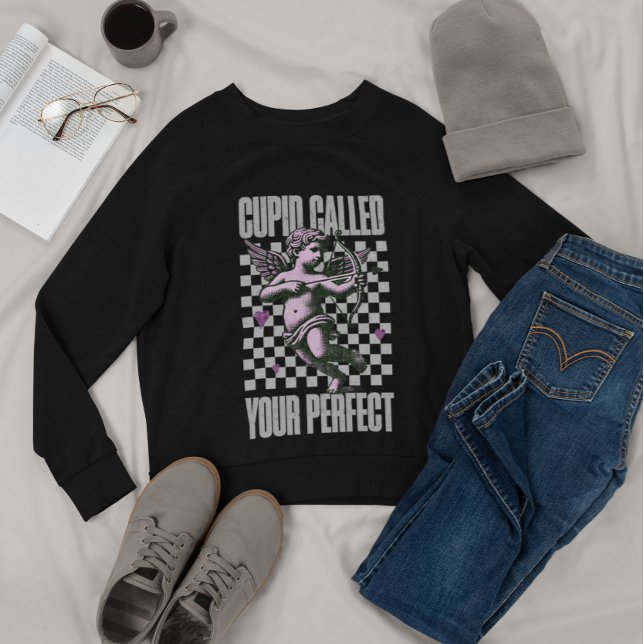 Pink Cupid be My Valentine Sweatshirt (Creator Uploaded)