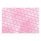 Pink Custom Name Personalised