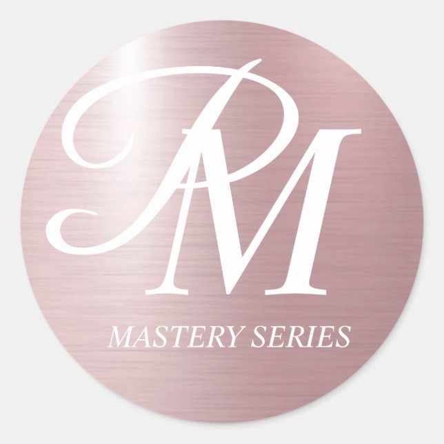 Pink Custom Stickers Product Labels (Front)