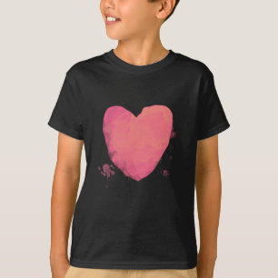Pink Cute Heart T-Shirt