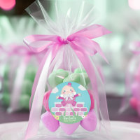 Pink Cute Humpty Dumpty Baby Shower