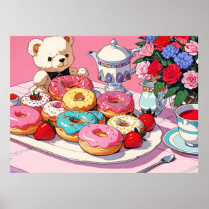 Pink cute Poster