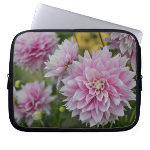 Pink Dahlia Flowers at RHS Garden Wisley Laptop Sleeve