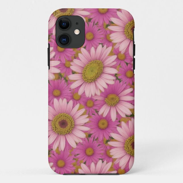 Pink Daisies Case-Mate iPhone Case (Back)