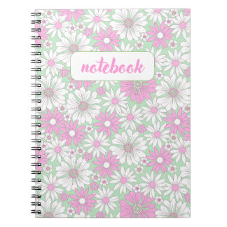 Pink Daisy Bloom Notebook