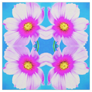 Pink Daisy Blues Fabric