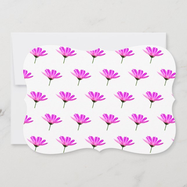 Pink Daisy   Card (Front)