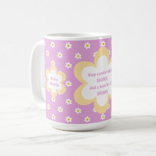 Pink Daisy-chain 15 oz Classic Coffee Mug