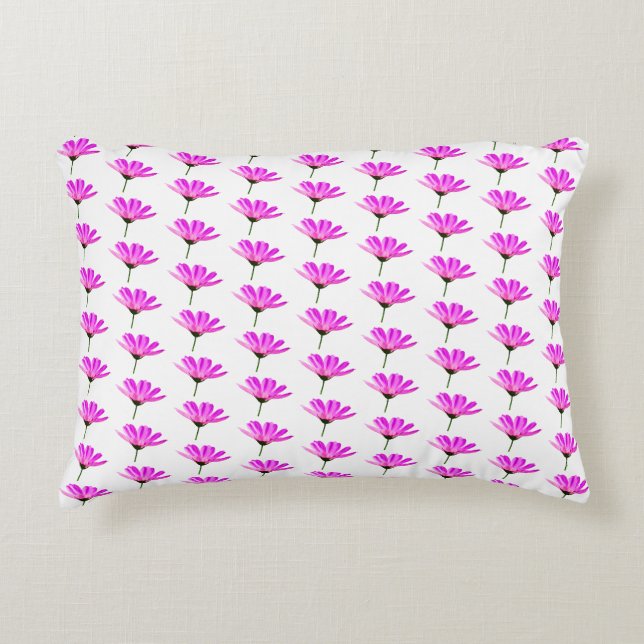 Pink Daisy  Decorative Cushion (Front)